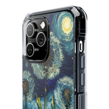 Dandelions Under Starlight iPhone Case - Impact