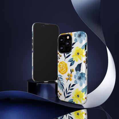 Golden Bloom iPhone 13 Pro Case - Tough