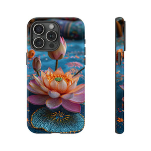 Water Rose Mandala Bliss - Protective Phone Case