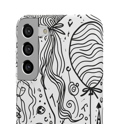 Whimsical Festivity | Slim Phone Case for Samsung