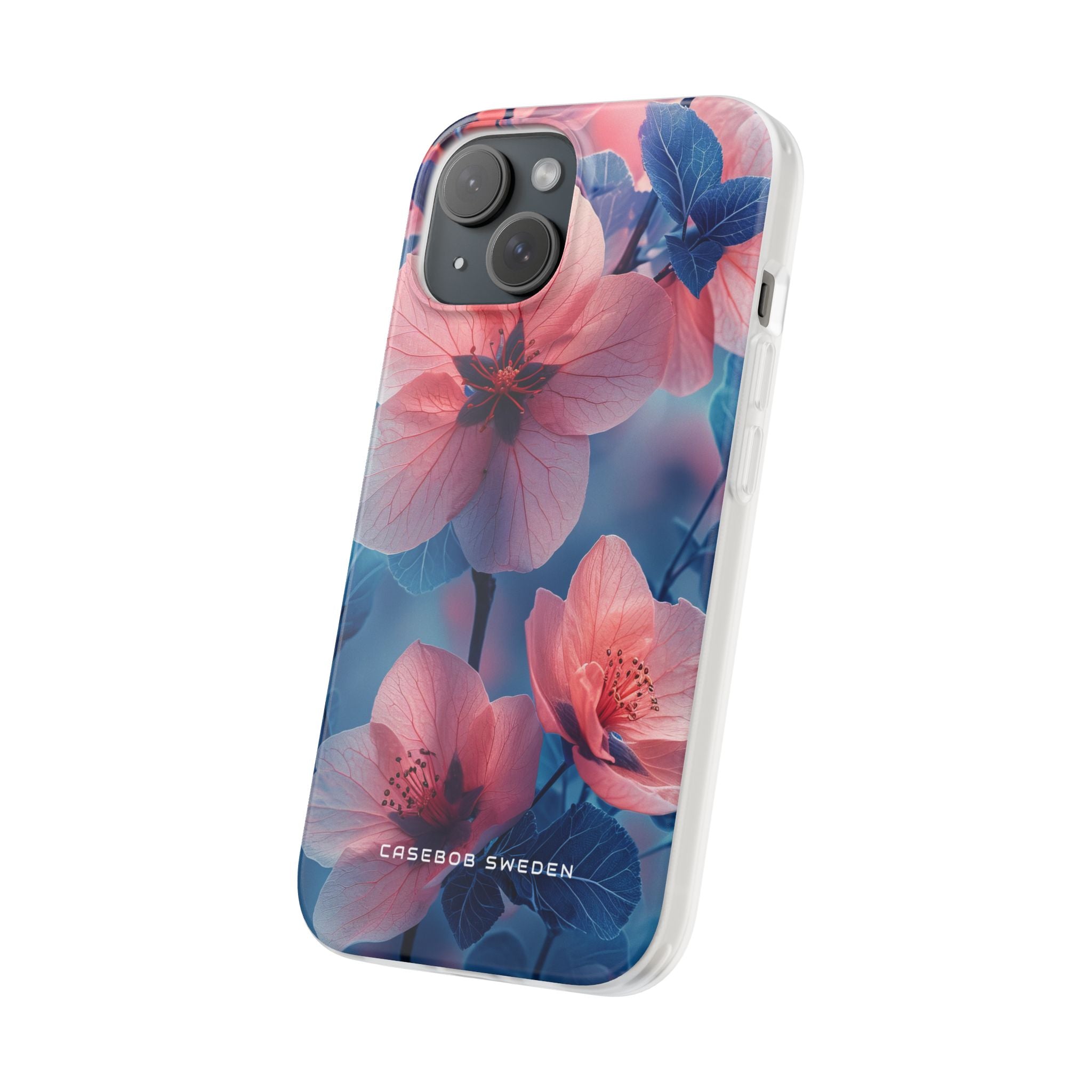 Ethereal Floral Harmony iPhone 15 - Flexi Phone Case