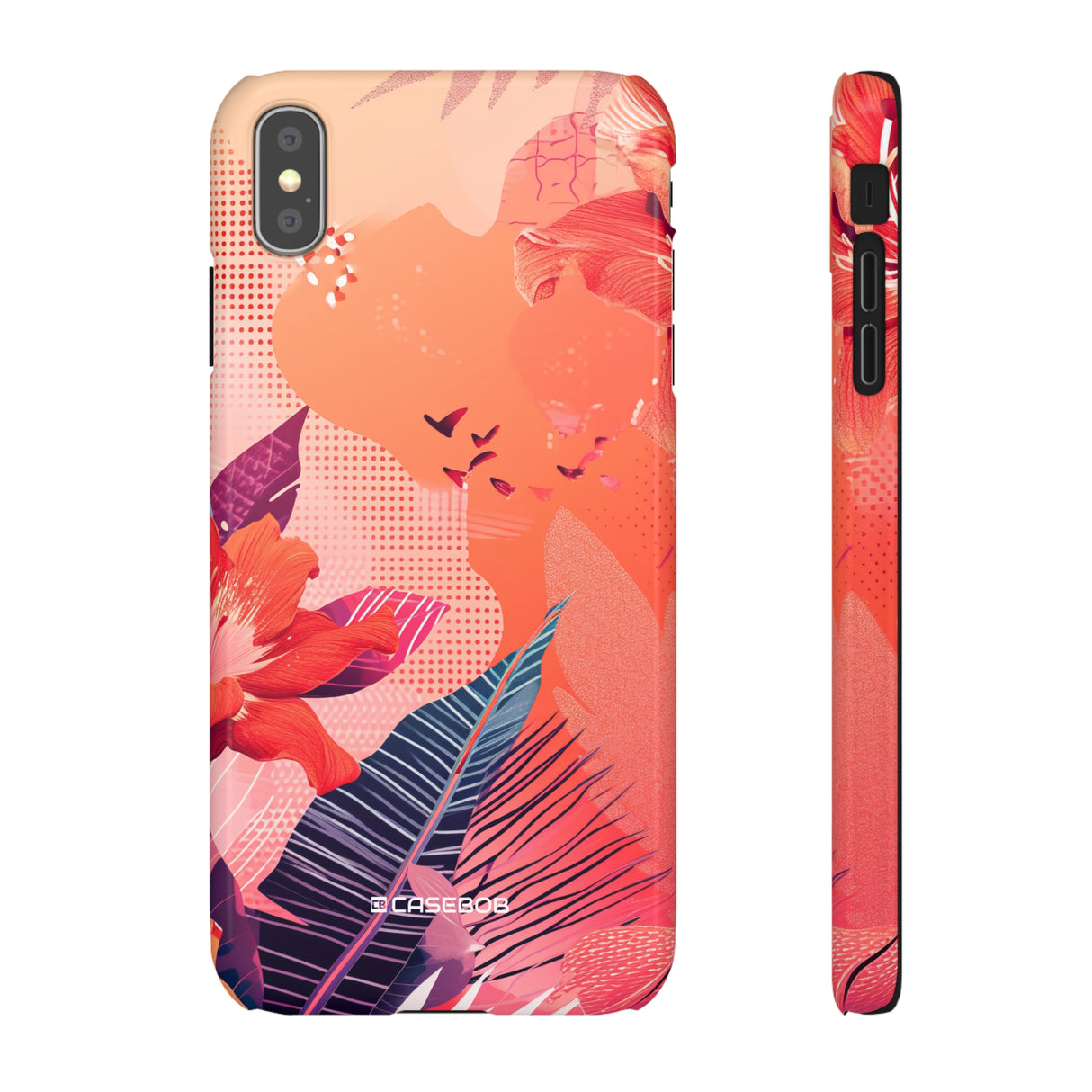 Living Coral Design | Handyhülle für iPhone (Slim Case)