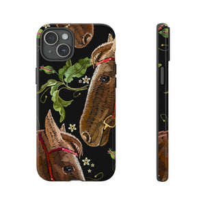 Horse Drawing - Protective Phone Case