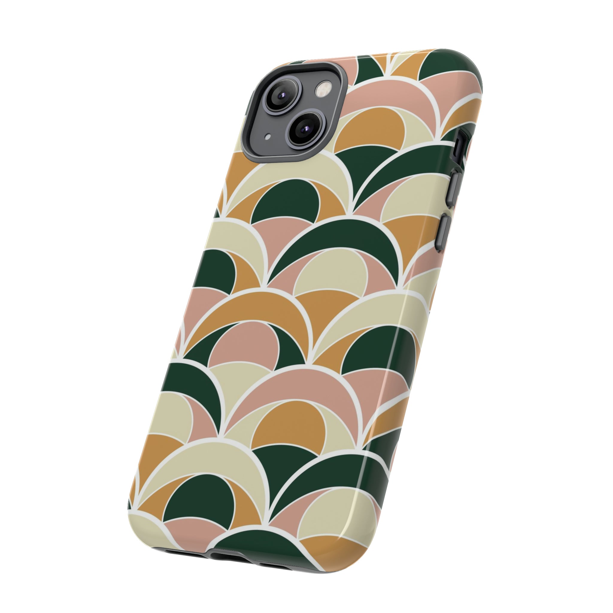 Yellow Retro - Protective Phone Case