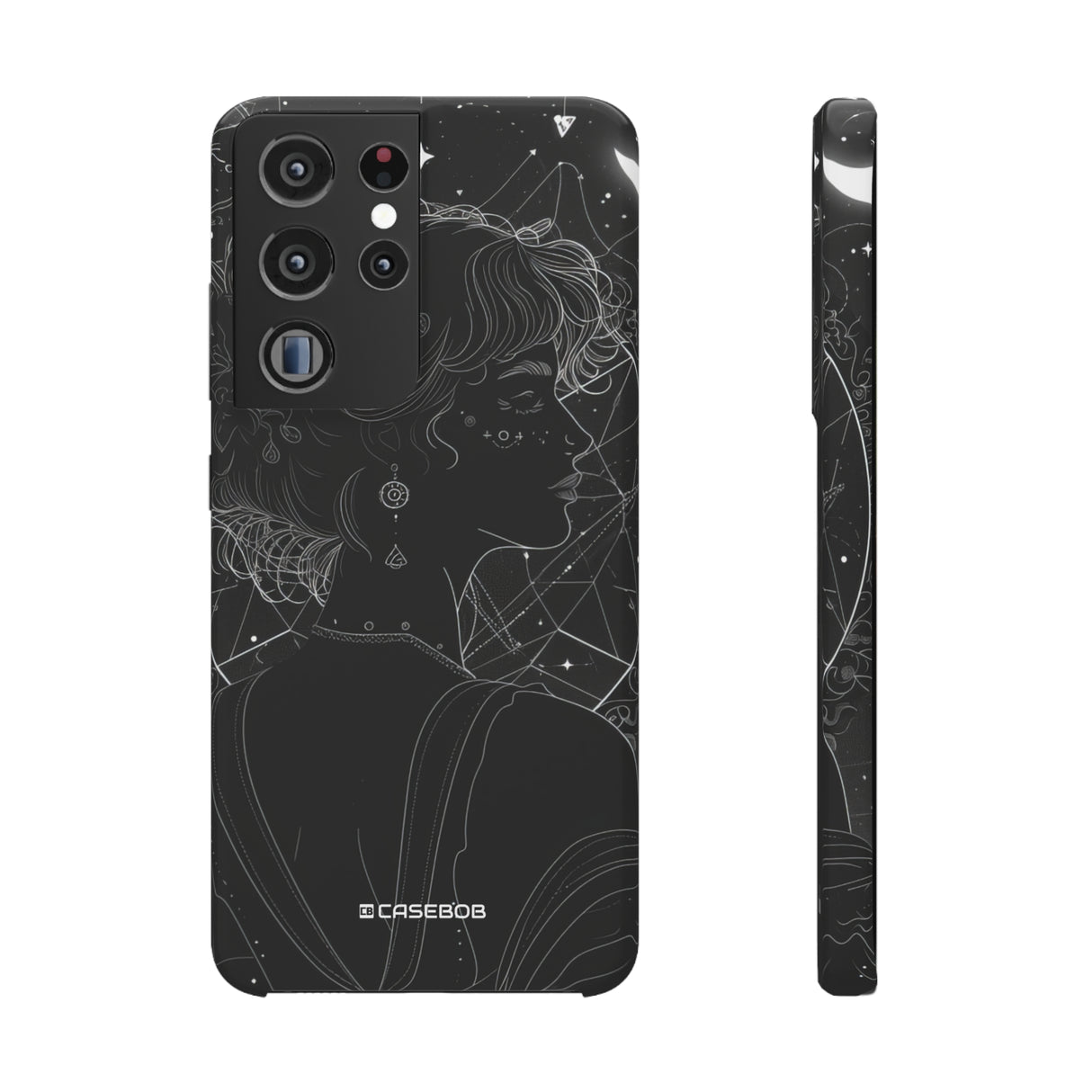 Mystic Starlit Serenity | Slim Phone Case for Samsung