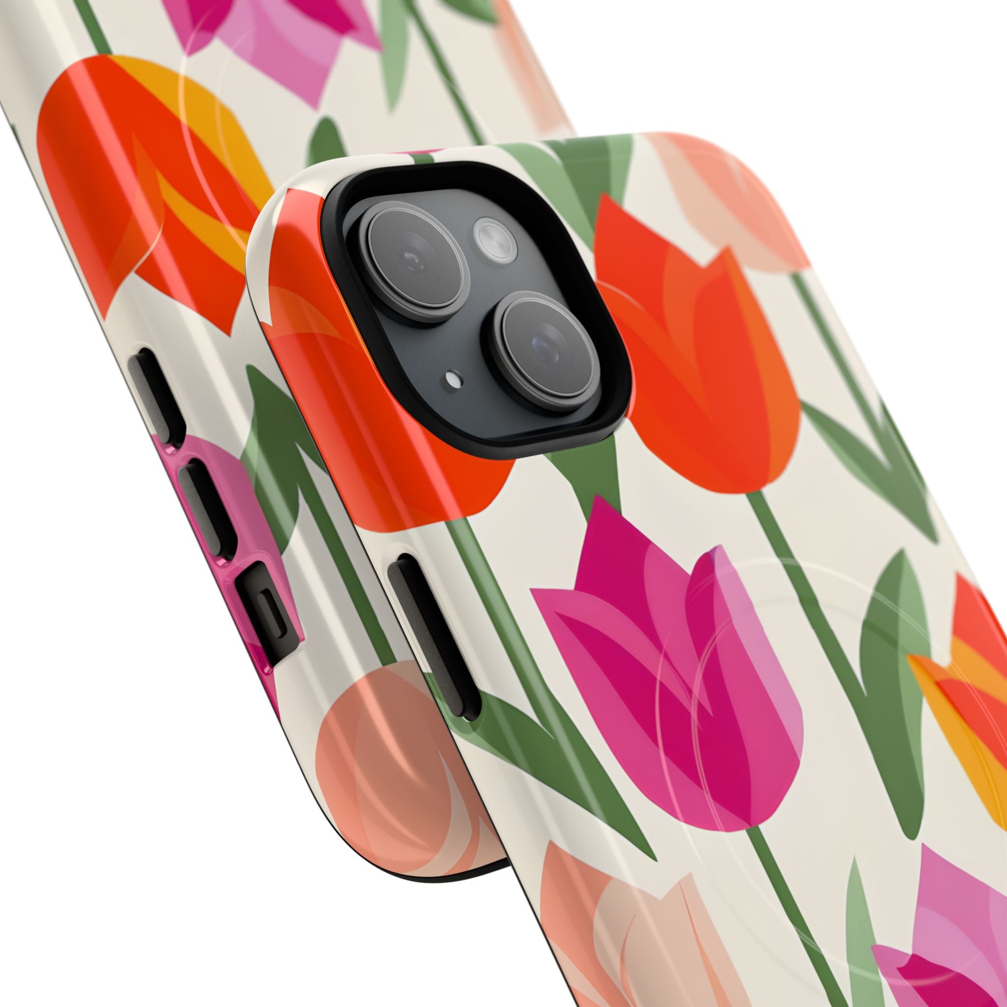 Tulip Harmony Green iPhone 15 Plus - Tough+