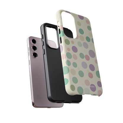 Playful Pastel Polka Dots - Tough Samsung S23 Phone Case