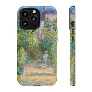 The Artist's Garden at Vétheuil - Protective Phone Case