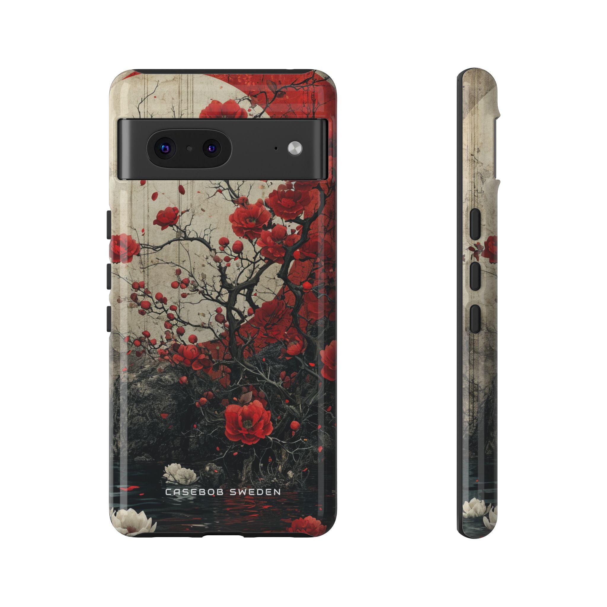 Zen Blossoms in Moonlight Google Pixel 7 - Tough Phone Case