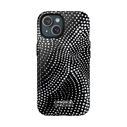 Waves of Dots iPhone 15 - Tough+