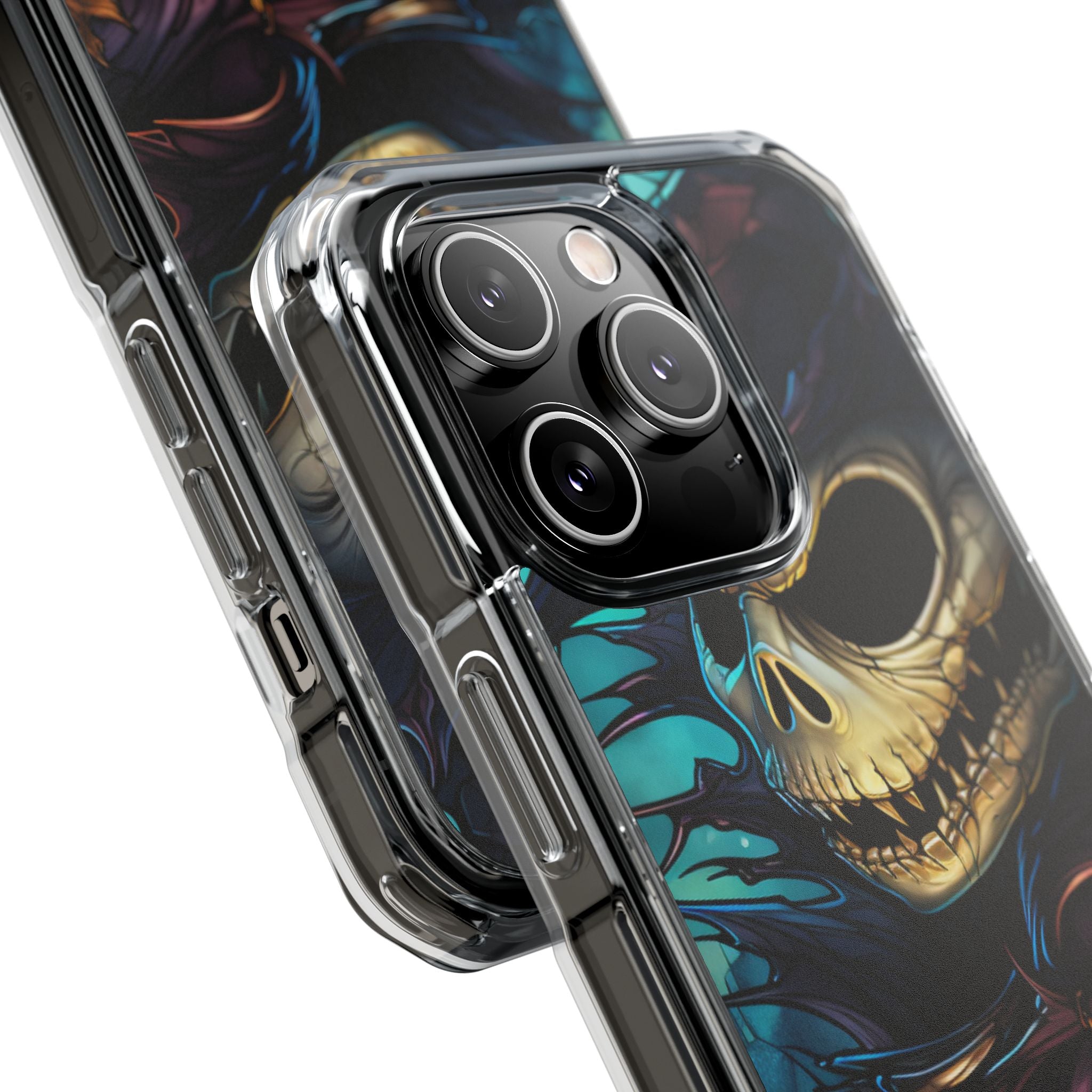 Skull Grins Brightly iPhone Case - Impact