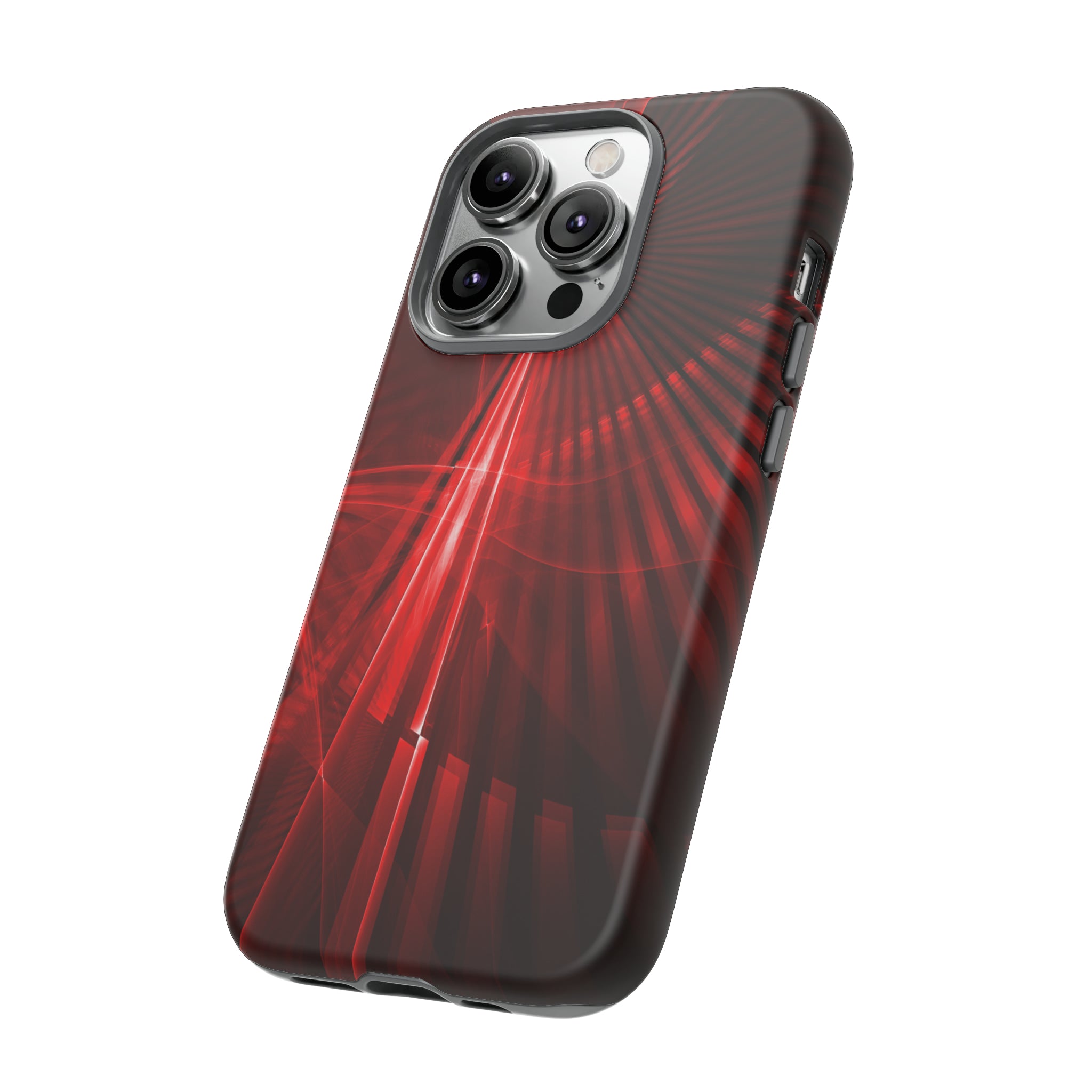 Red Disco Lights - Protective Phone Case