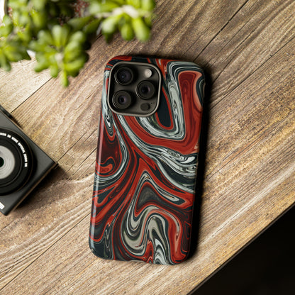 Red Liquid - Protective Phone Case