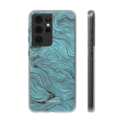 Wavy Serenity | Flexible Phone Case for Samsung Galaxy