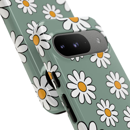 Daisies Dance Playfully - Google Pixel Case