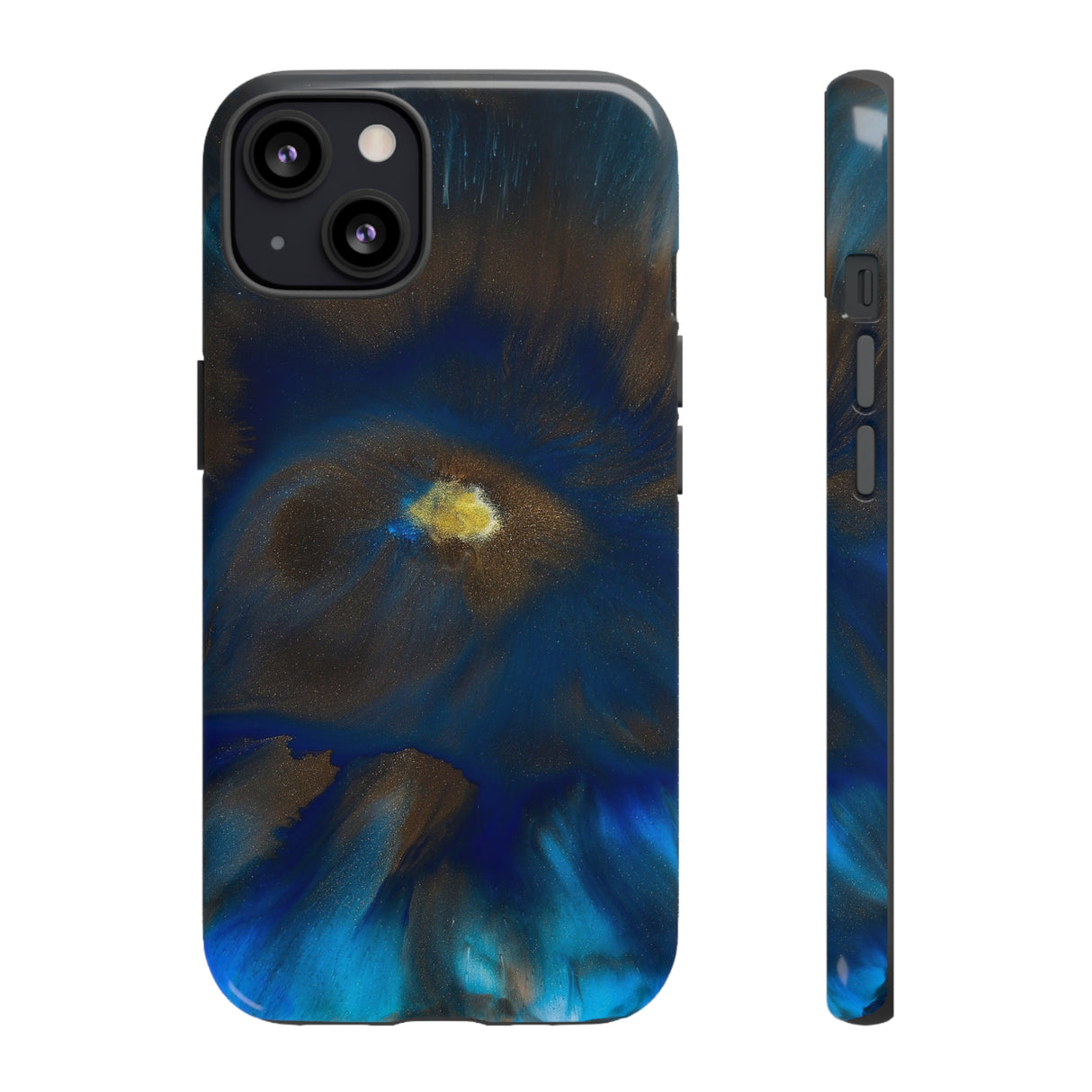 Space Galaxy Ink Art iPhone Case (Protective) iPhone 13 Glossy Phone Case