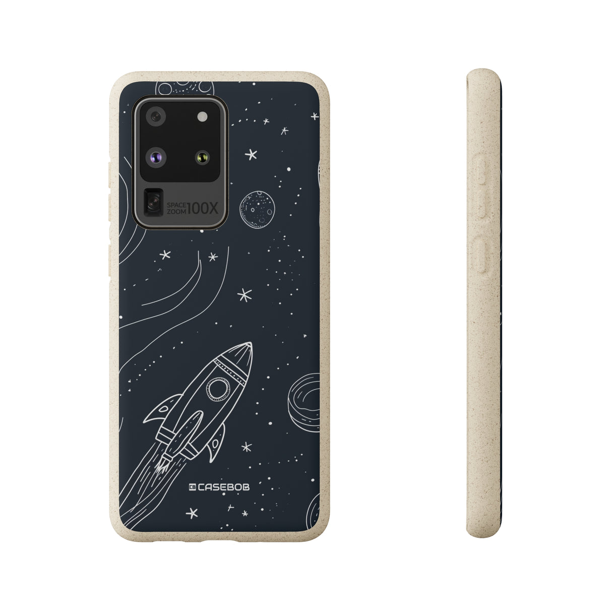 Cosmic Doodle Adventure | Biodegradable Phone Case