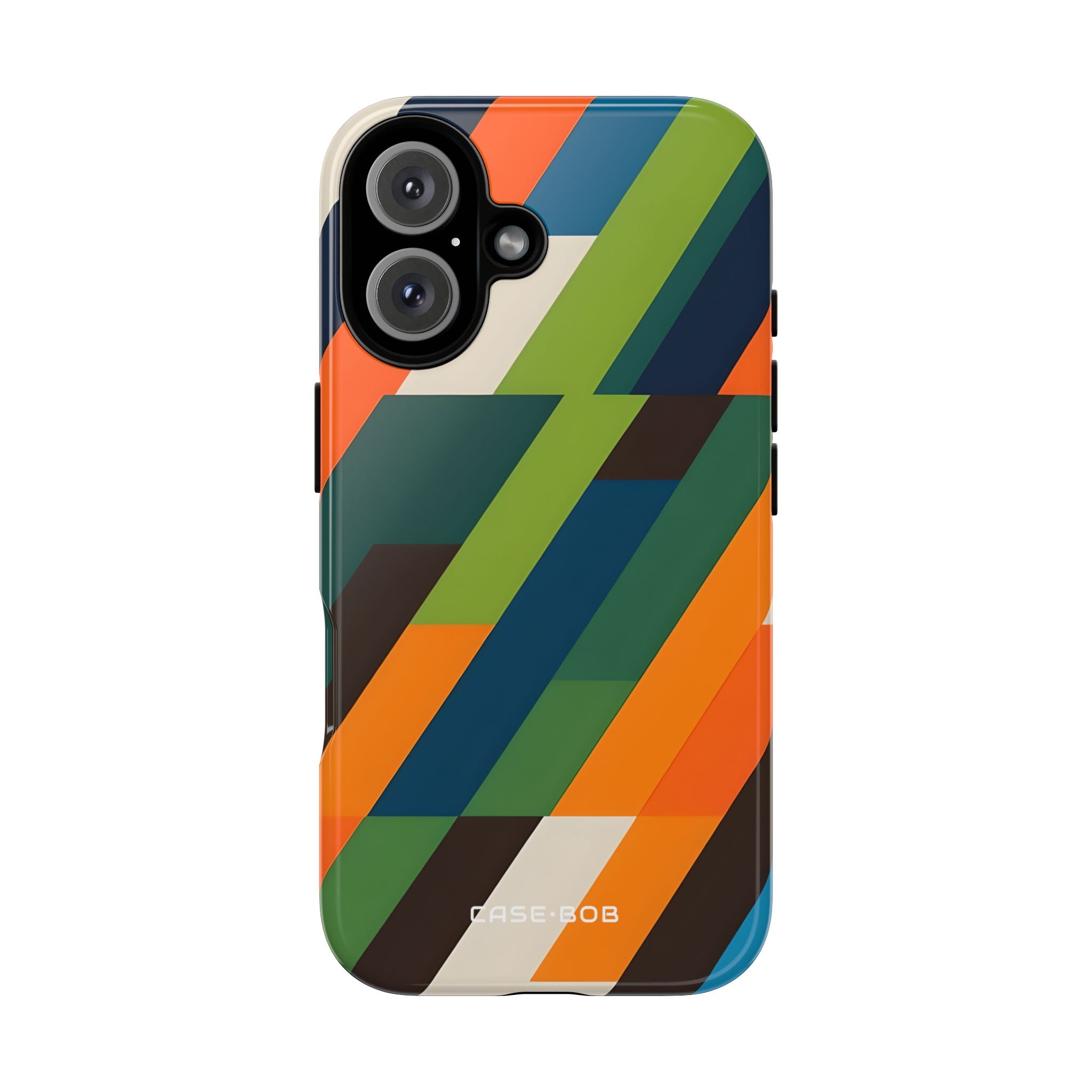 Diagonal Blaze iPhone 16 Pro Case - Tough