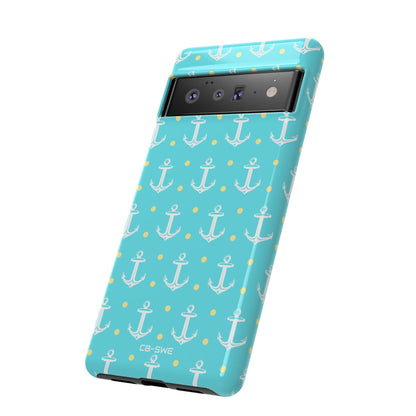 Nautical Anchors & Dots - Google Pixel Case