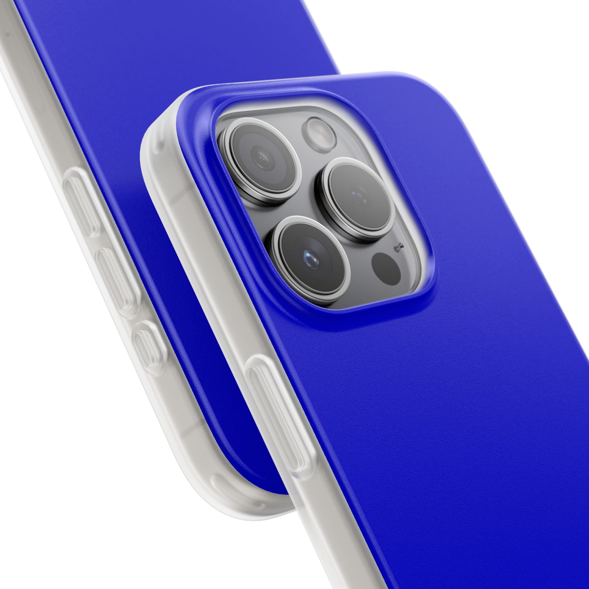 Medium Blue iPhone 15 - Flexi Phone Case