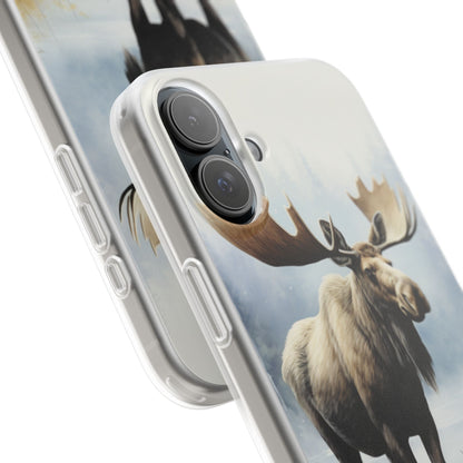 Moose Reflection iPhone 16 Plus Case - Soft