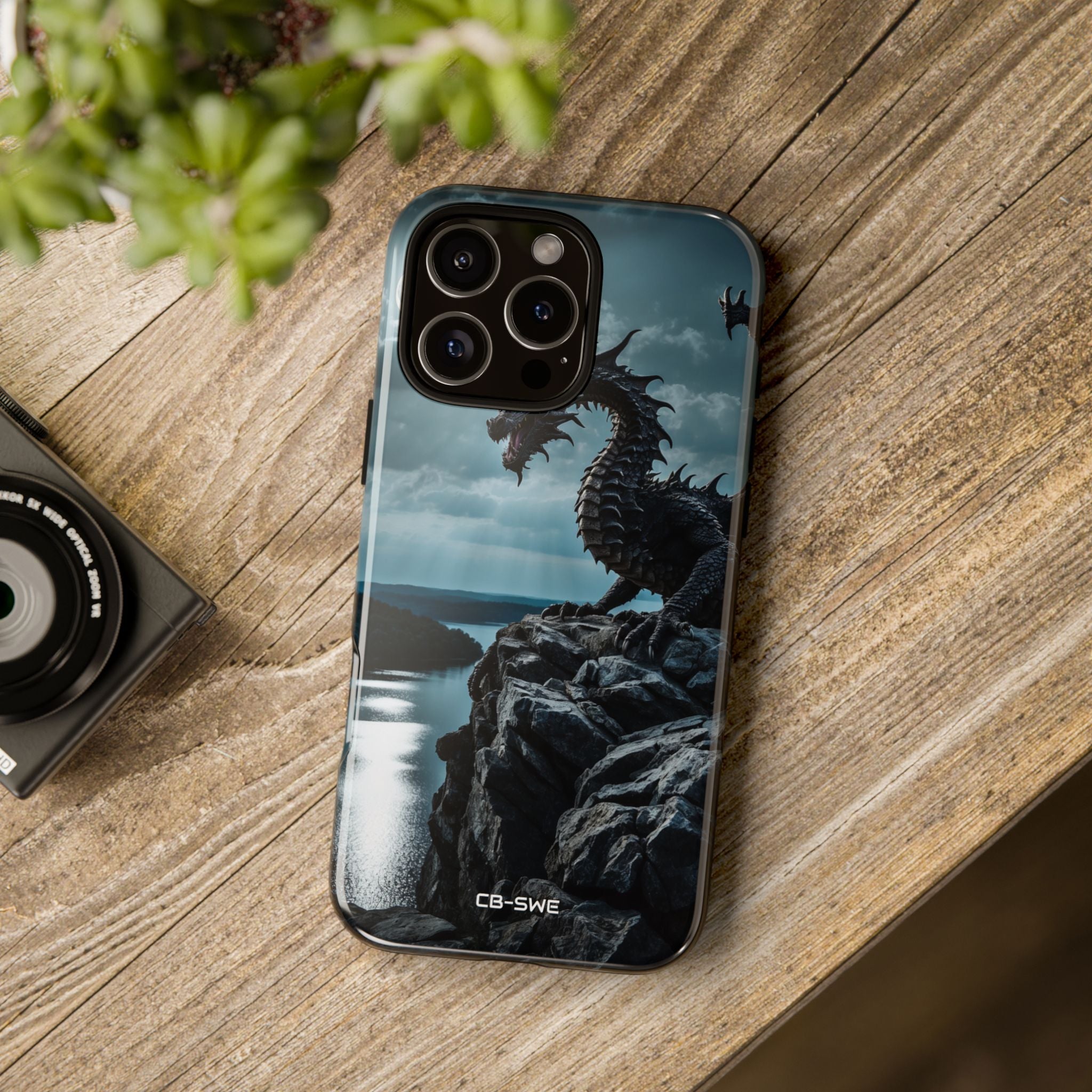 Dragon Soars Moonlight - iPhone Case