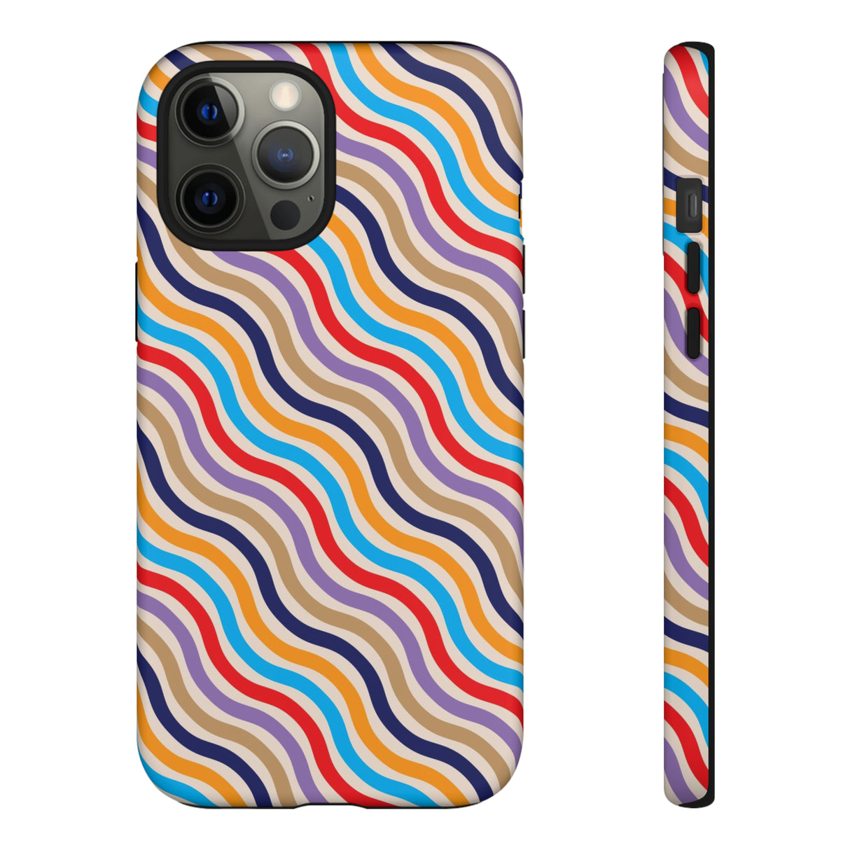 Thin wave Line - Protective Phone Case