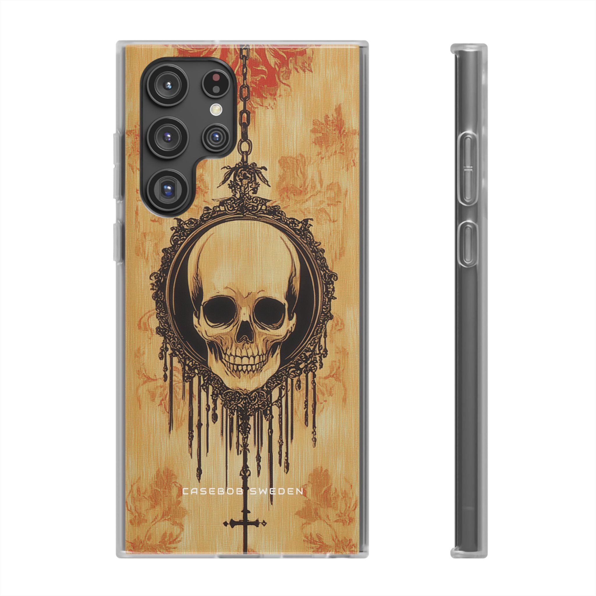 Gothic Skull Elegance Samsung S22 - Flexi Phone Case