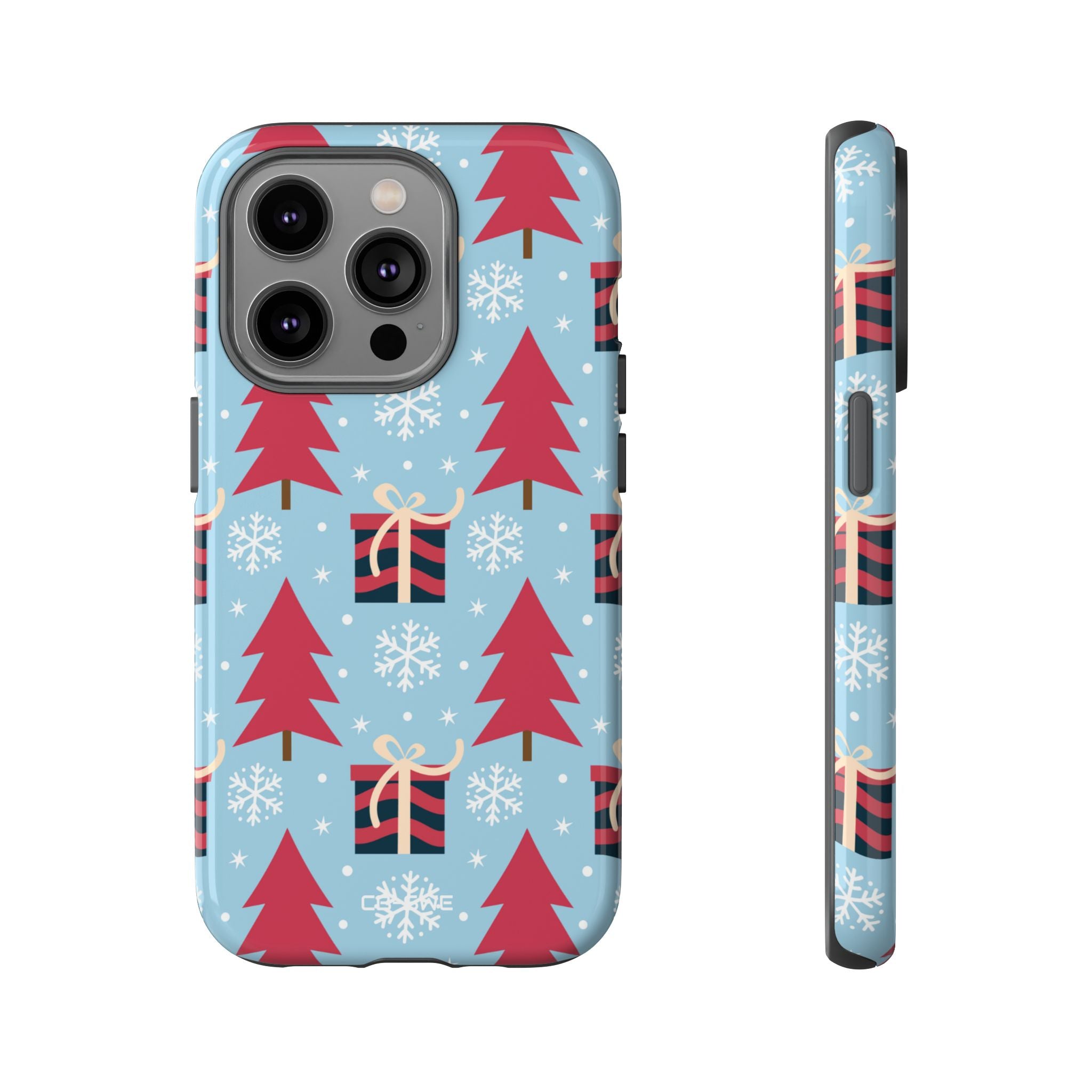 Christmas Trees Shine - iPhone Case