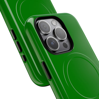 Green iPhone 15 | Tough+ Phone Case