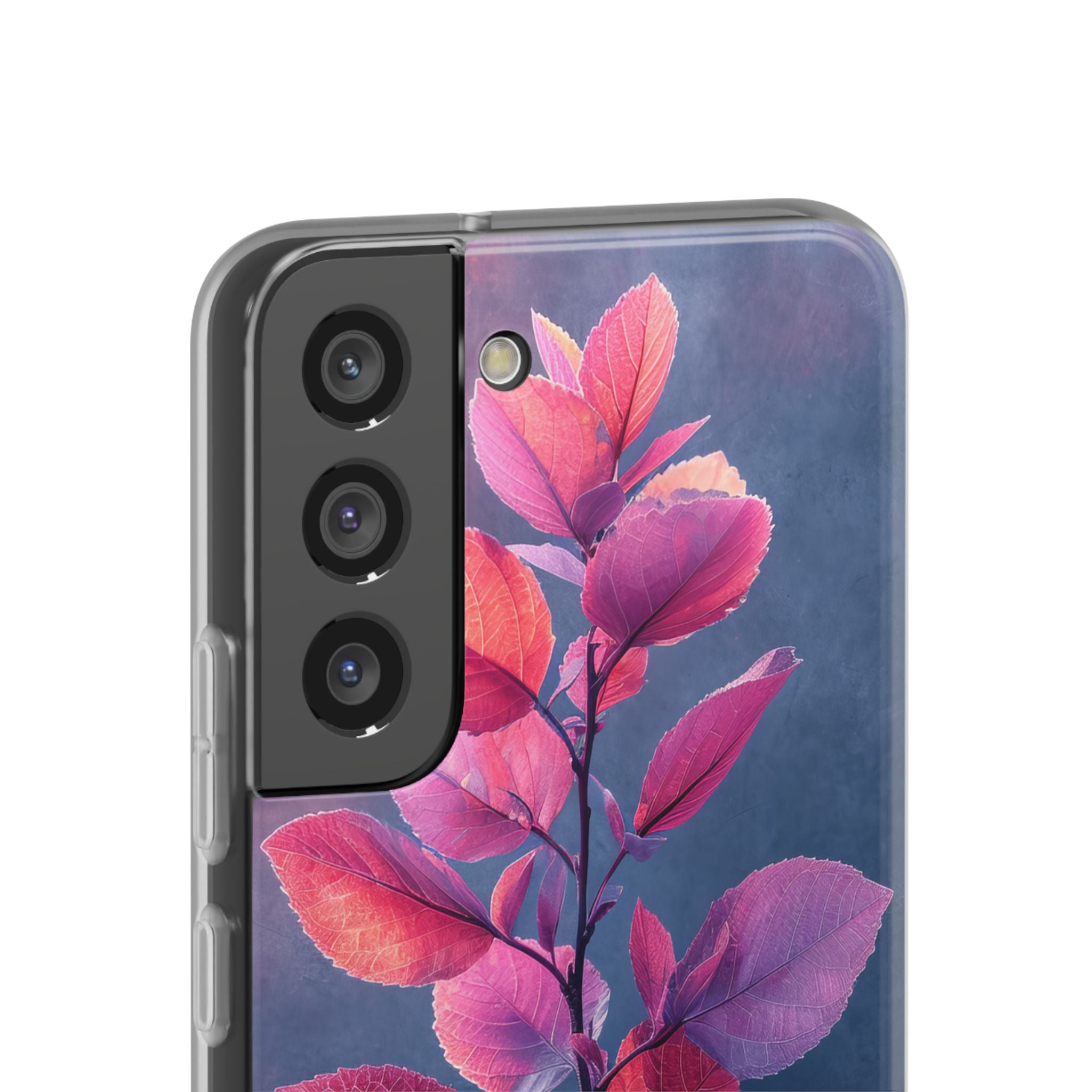 Pink Blue Nature - Flexi Samsung S22 Phone Case