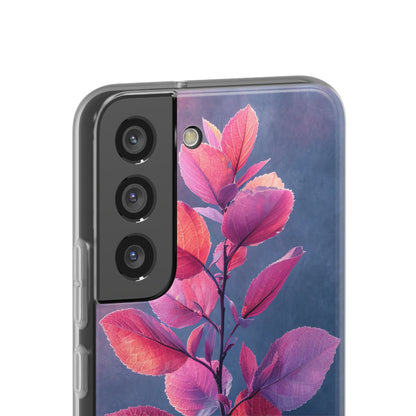 Pink Blue Nature - Flexi Samsung S22 Phone Case