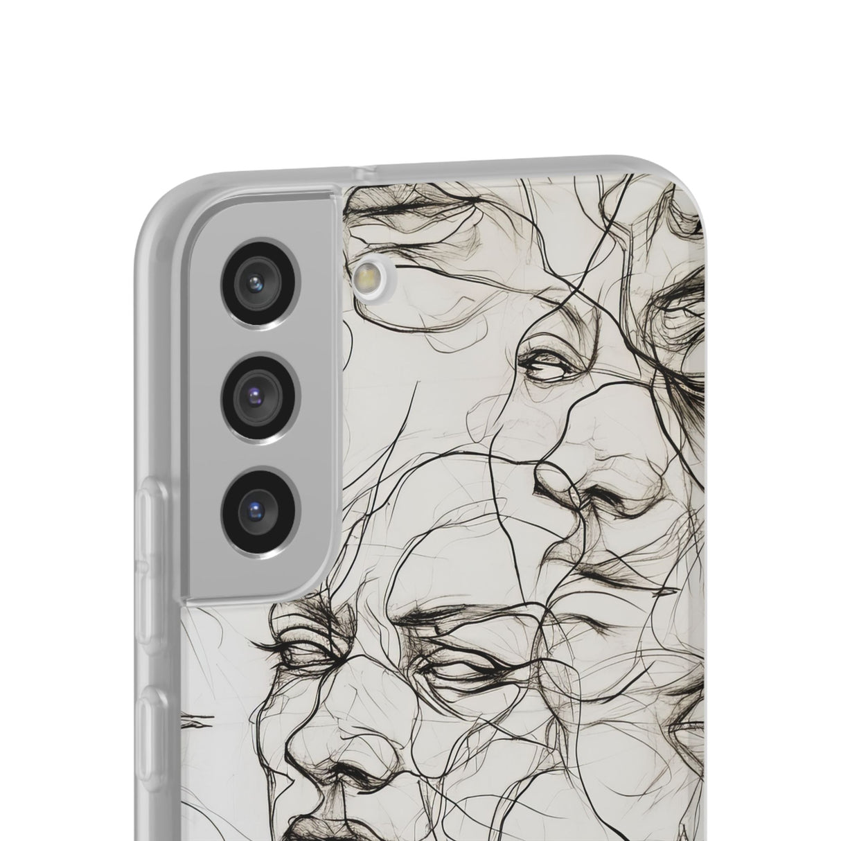 Ethereal Faces | Flexible Phone Case for Samsung Galaxy