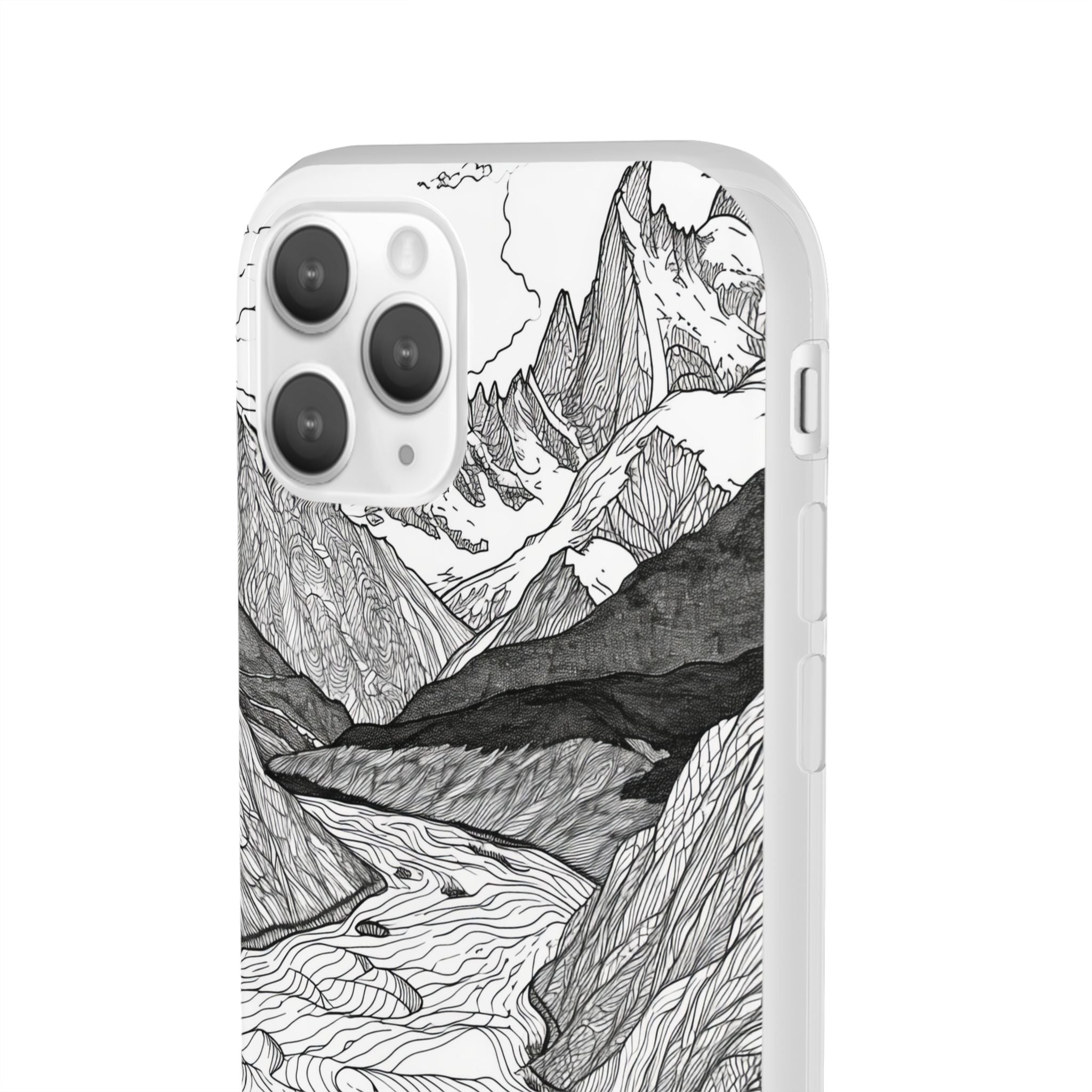 Mountain Tranquility | Flexible Phone Case for iPhone