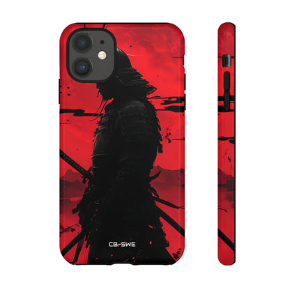 Red Samurai Shadow - iPhone Case