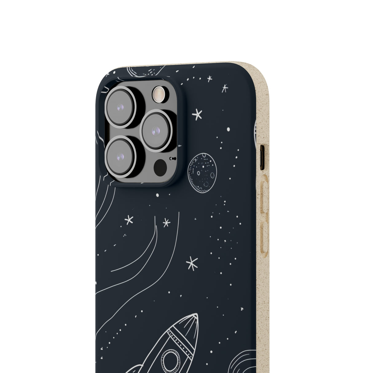 Cosmic Doodle Adventure | Biodegradable Phone Case