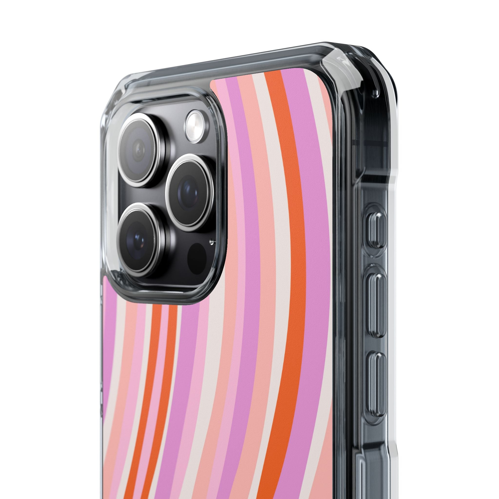 Vibrant Wave Symphony iPhone Case - Impact