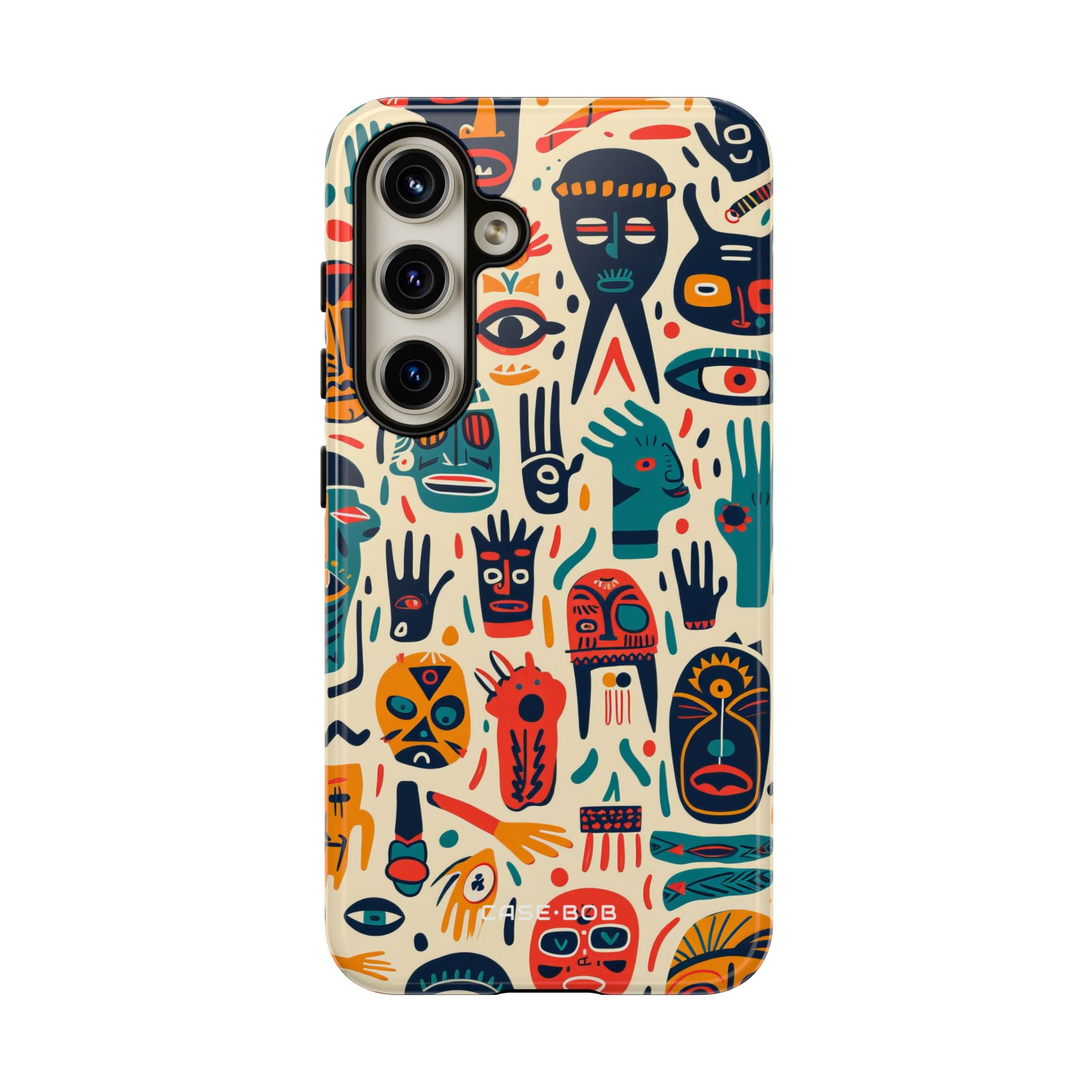 Vivid Faces Samsung S24 Case - Tough