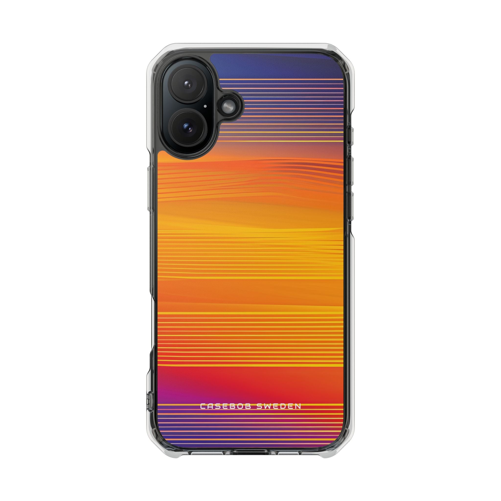 Gradient Sunset Flow iPhone 16 - Clear Impact Phone Case