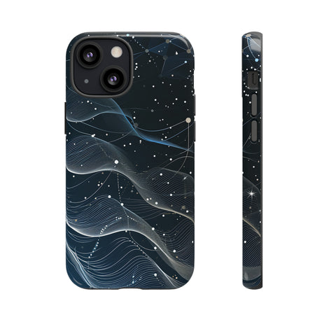 Connectivity Wave: Network Gradient - Protective Phone Case