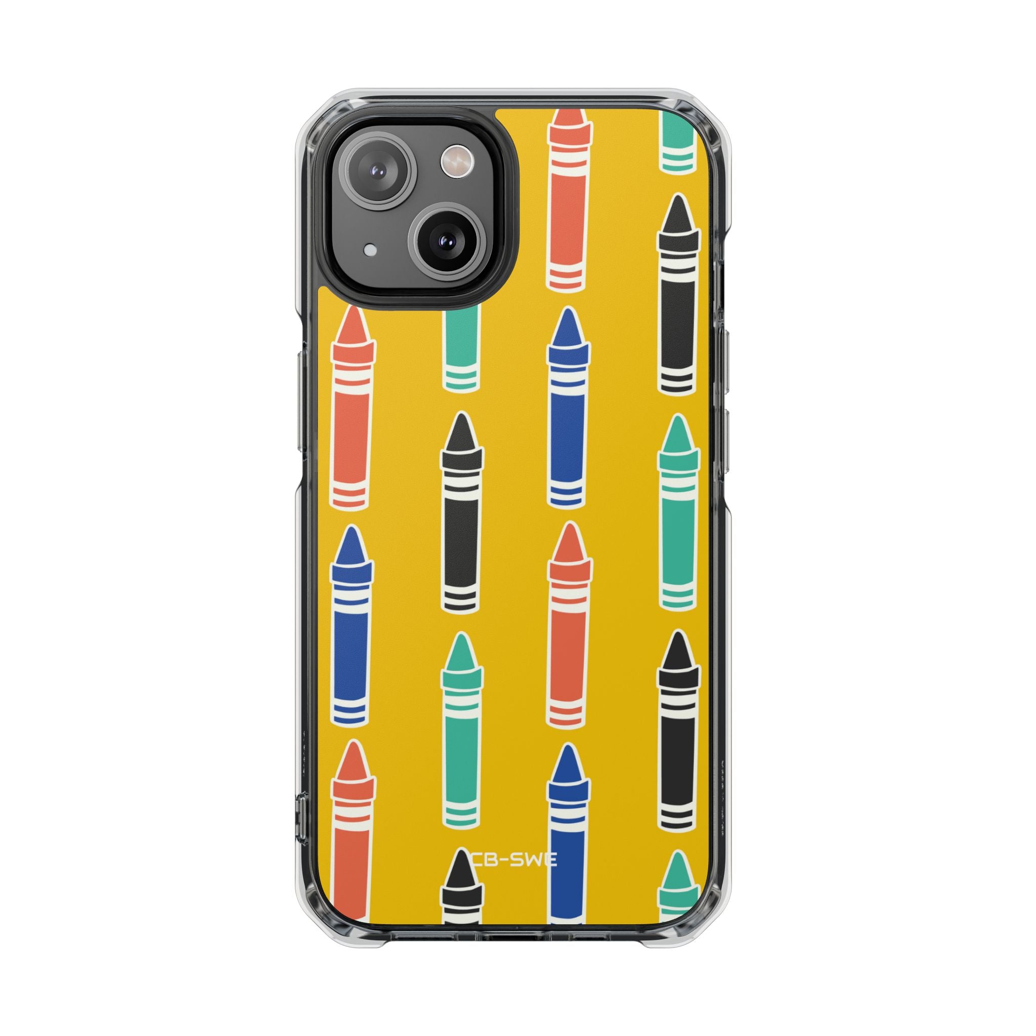 Crayons Dance Joyfully iPhone Case - Impact
