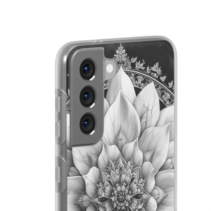 Himmlische Mandala-Harmonie | Flexible Handyhülle für Samsung Galaxy