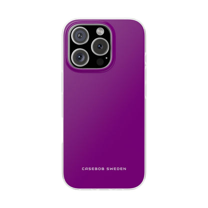 Purple iPhone 16 - Flexi Phone Case