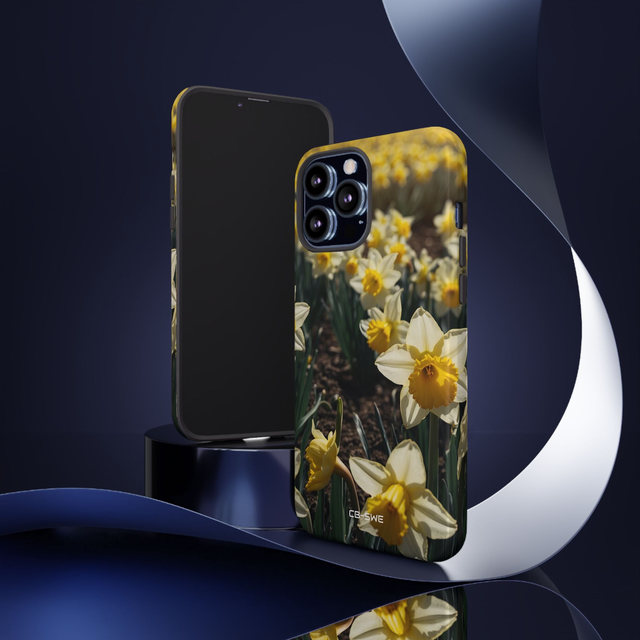 Golden Daffodils Bloom - iPhone Case