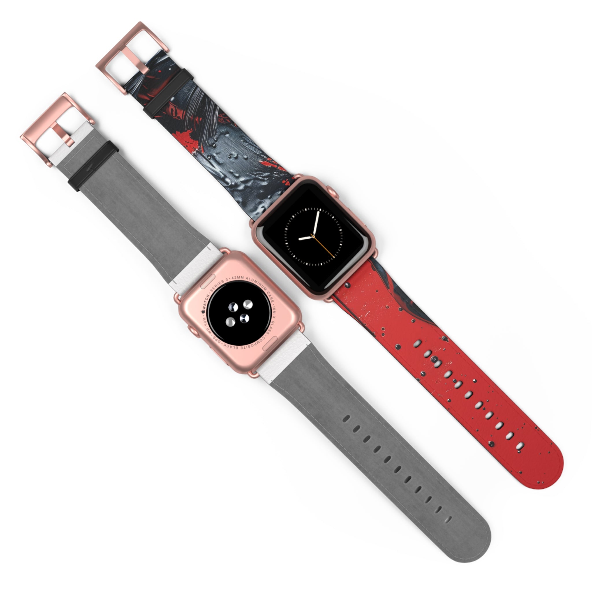 Glossy Black Face - Watch Band