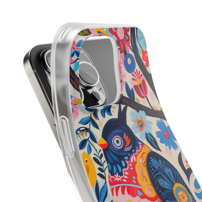 Owl Bloom iPhone 16 Pro Max Case - Soft
