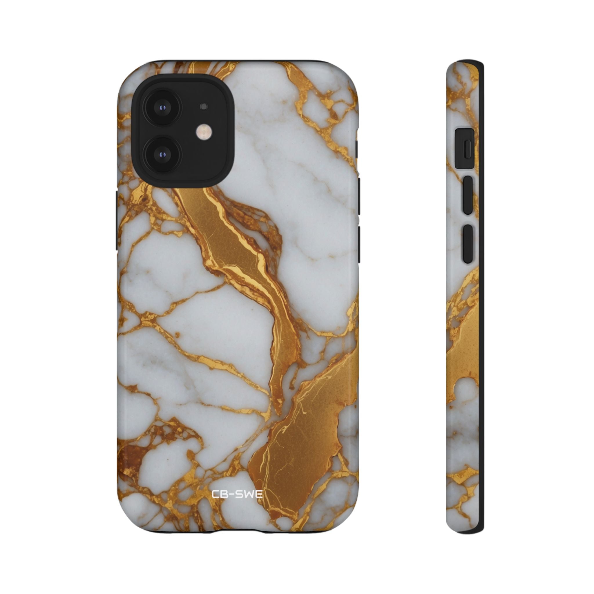Golden Veins Flow - iPhone Case