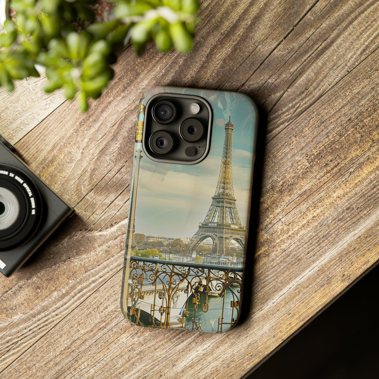 Parisian Love Landmarks - Protective Phone Case