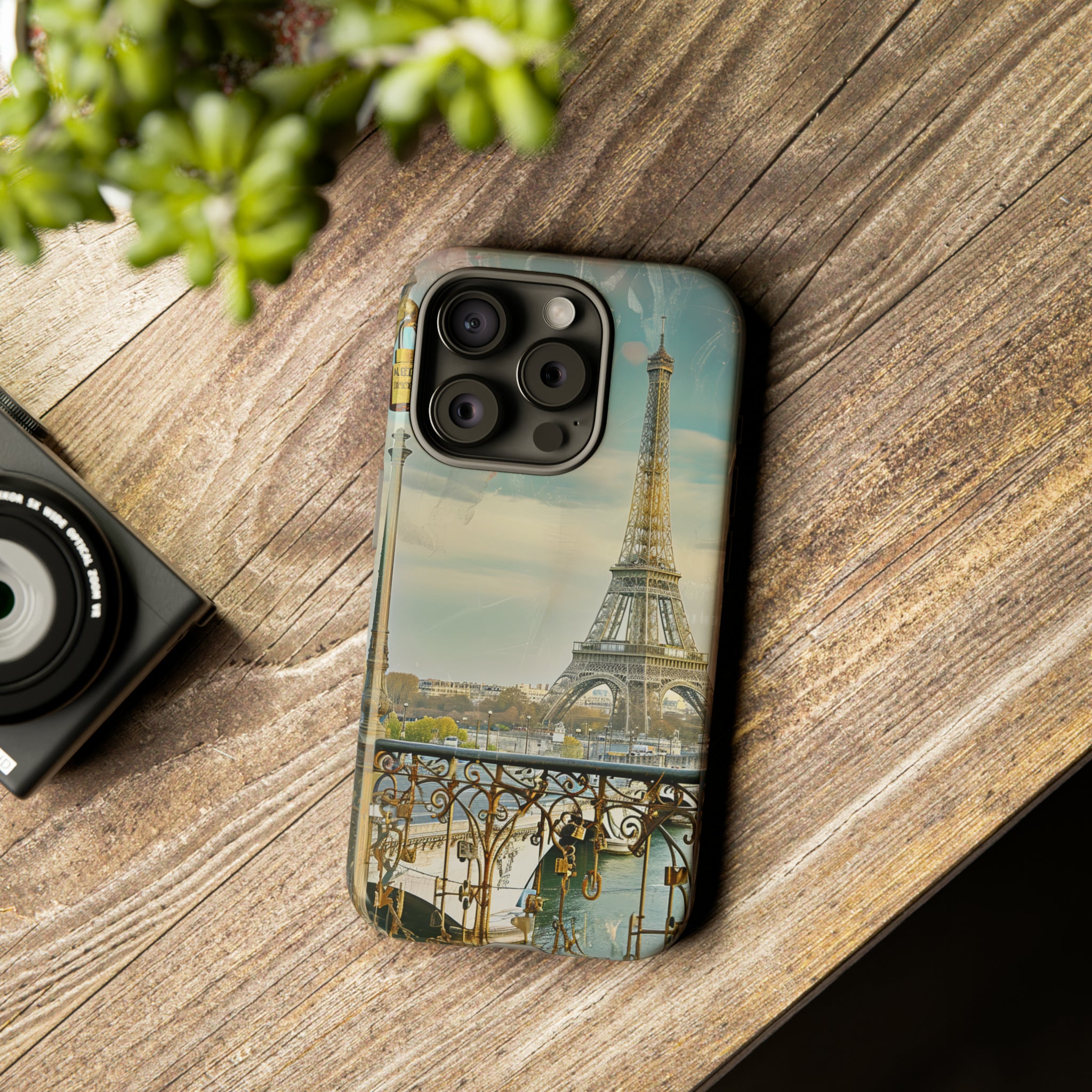 Parisian Love Landmarks - Protective Phone Case