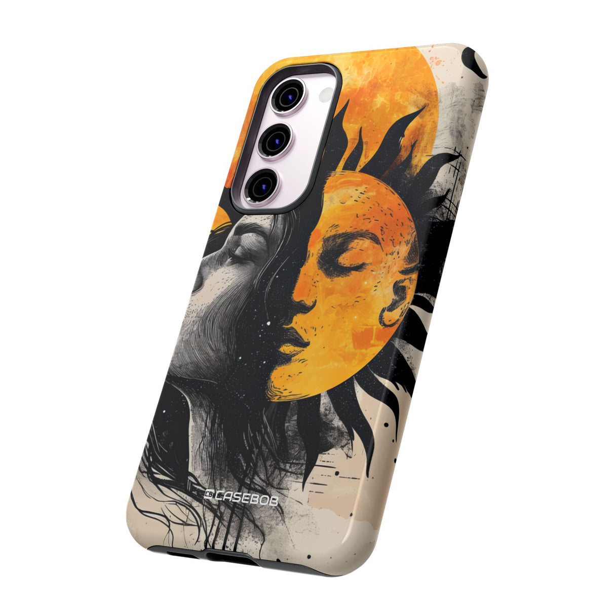 Sunlit Duality | Protective Phone Case for Samsung Galaxy